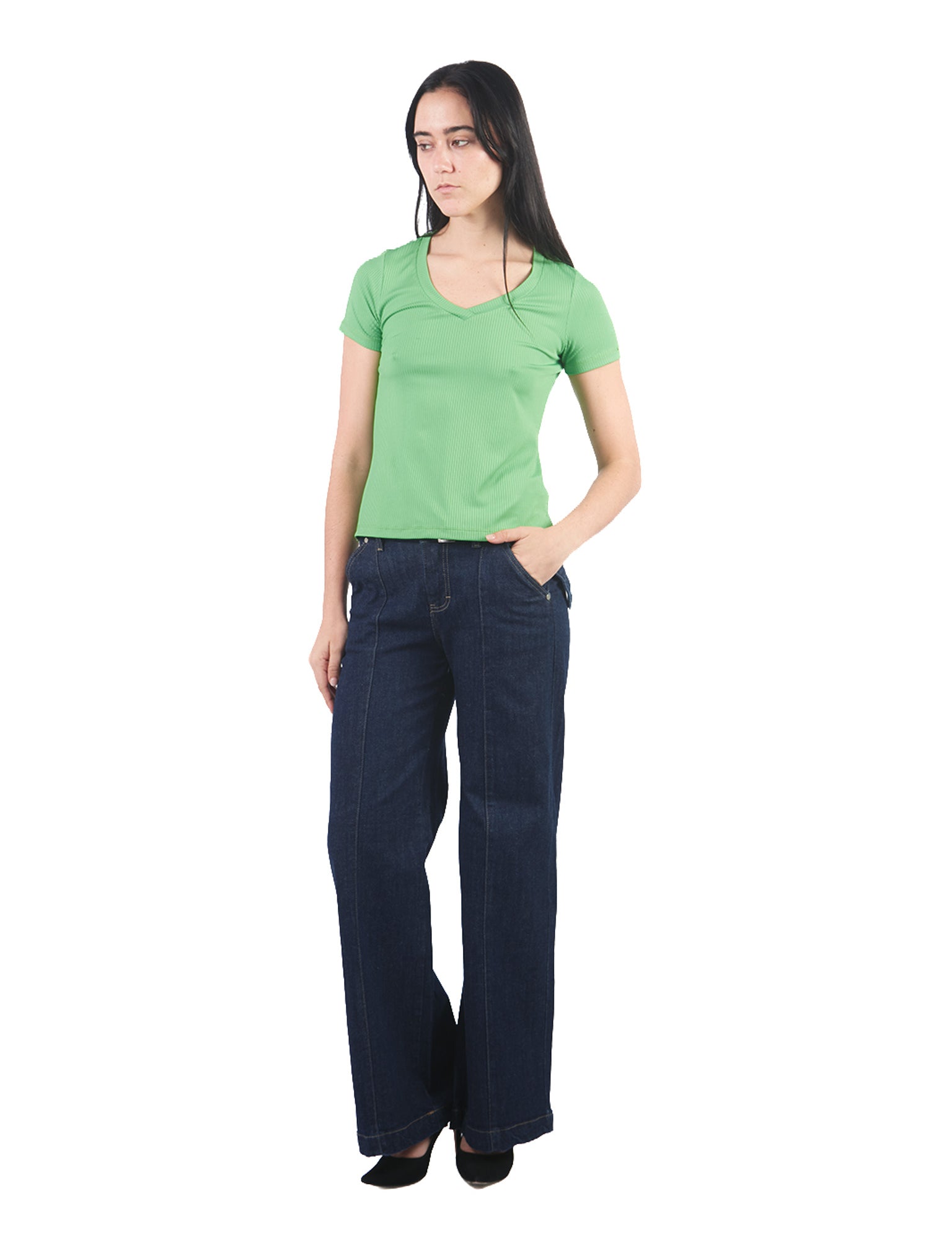 Polos Manga Corta PL01324ELS Verde
