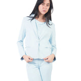 Sacos Manga Larga Sa00578Slz CELESTE