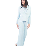 Sacos Manga Larga Sa00578Slz CELESTE