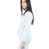 Sacos Manga Larga Sa00578Slz CELESTE