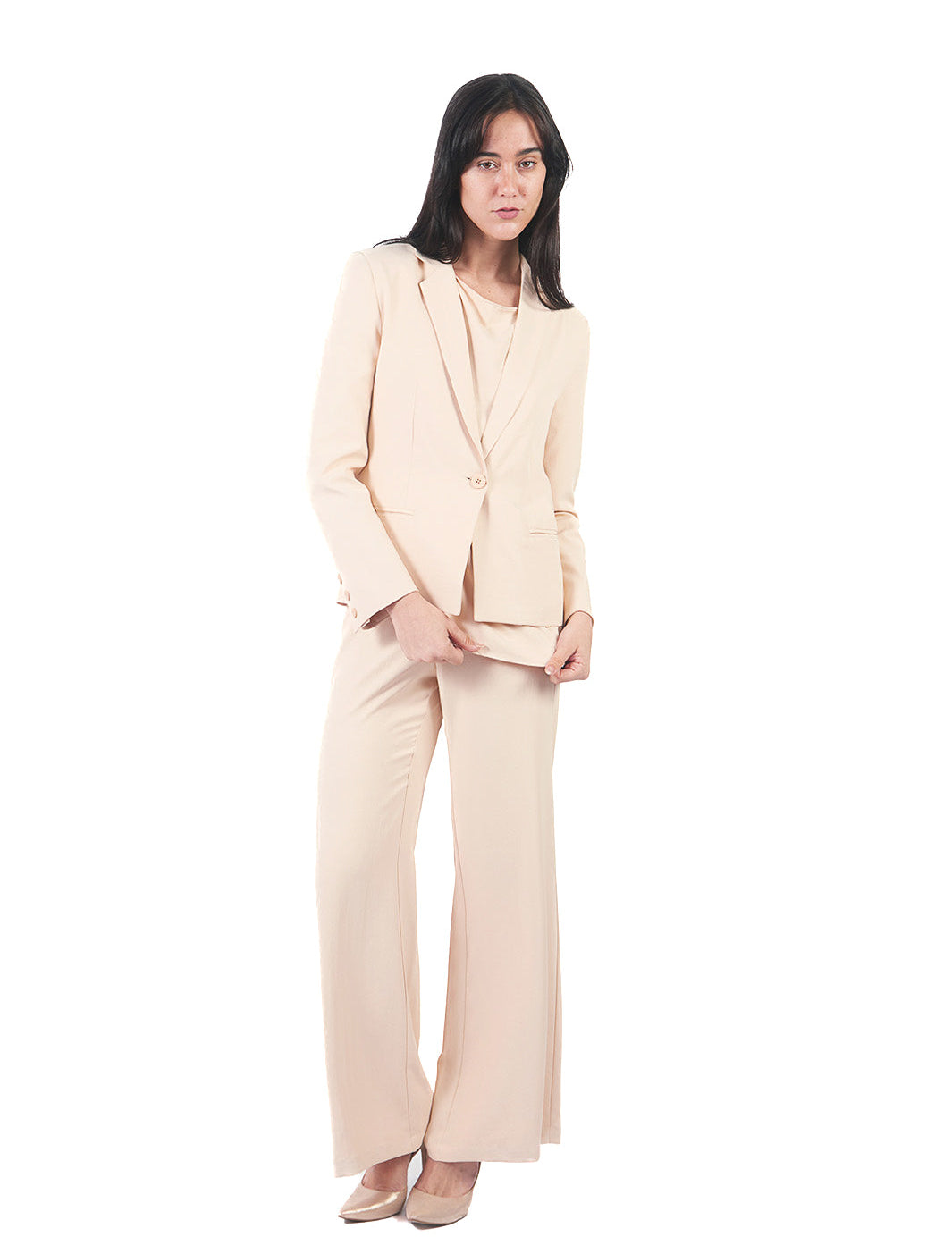 Sacos Manga Larga Sa00578Slz CREMA