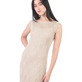 Vestidos Manga Cero Y Kimono Xvd00103Dlx BEIGE