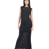 Vestidos Manga Cero Y Kimono Xvd00103Dlx NEGRO