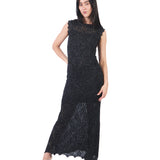 Vestidos Manga Cero Y Kimono Xvd00103Dlx NEGRO