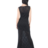 Vestidos Manga Cero Y Kimono Xvd00103Dlx NEGRO