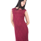 Vestidos Manga Cero Y Kimono Xvd00103Dlx VINO