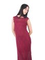 Vestidos Manga Cero Y Kimono Xvd00103Dlx VINO