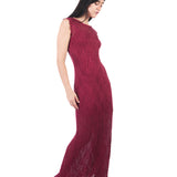 Vestidos Manga Cero Y Kimono Xvd00103Dlx VINO