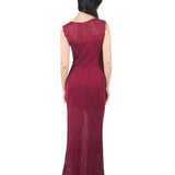 Vestidos Manga Cero Y Kimono Xvd00103Dlx VINO