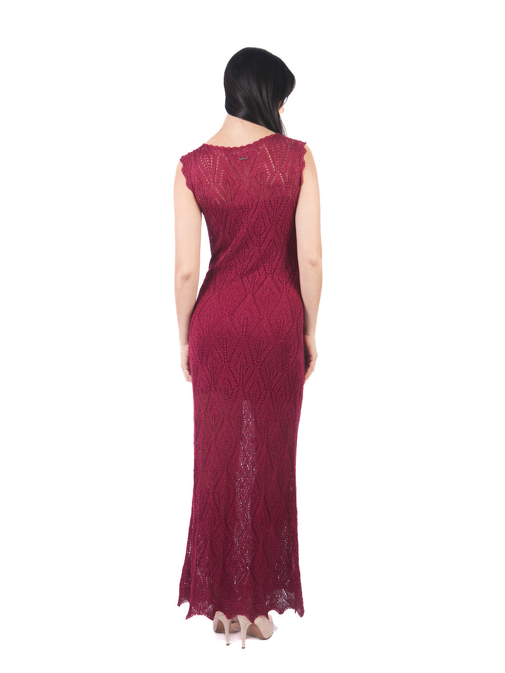 Vestidos Manga Cero Y Kimono Xvd00103Dlx VINO