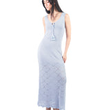 Vestidos Manga Cero Y Kimono XVD00104HV0 Celeste