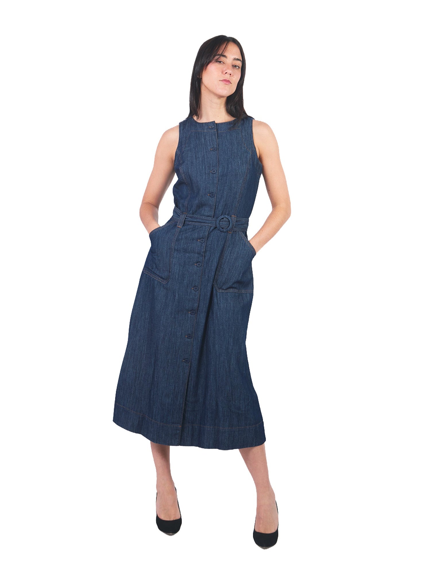 Vestidos Manga Corta Jv00134Smc