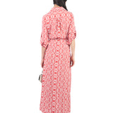 Vestidos Manga Larga VD00348BAT ROJO
