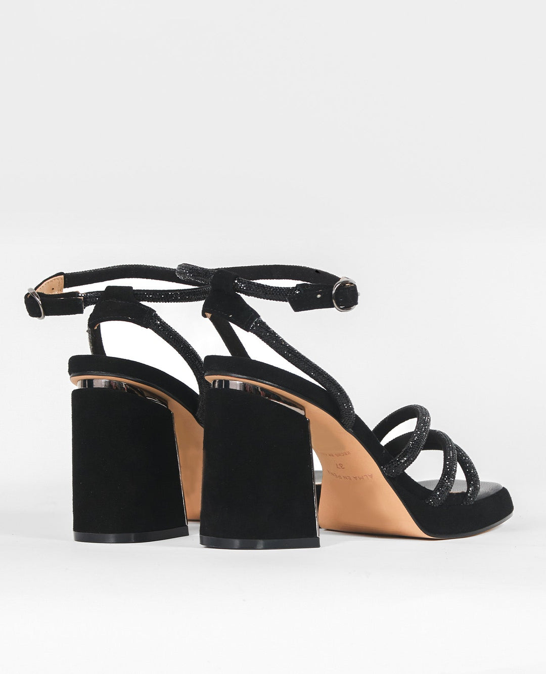 SANDALIA TACON TIRAS