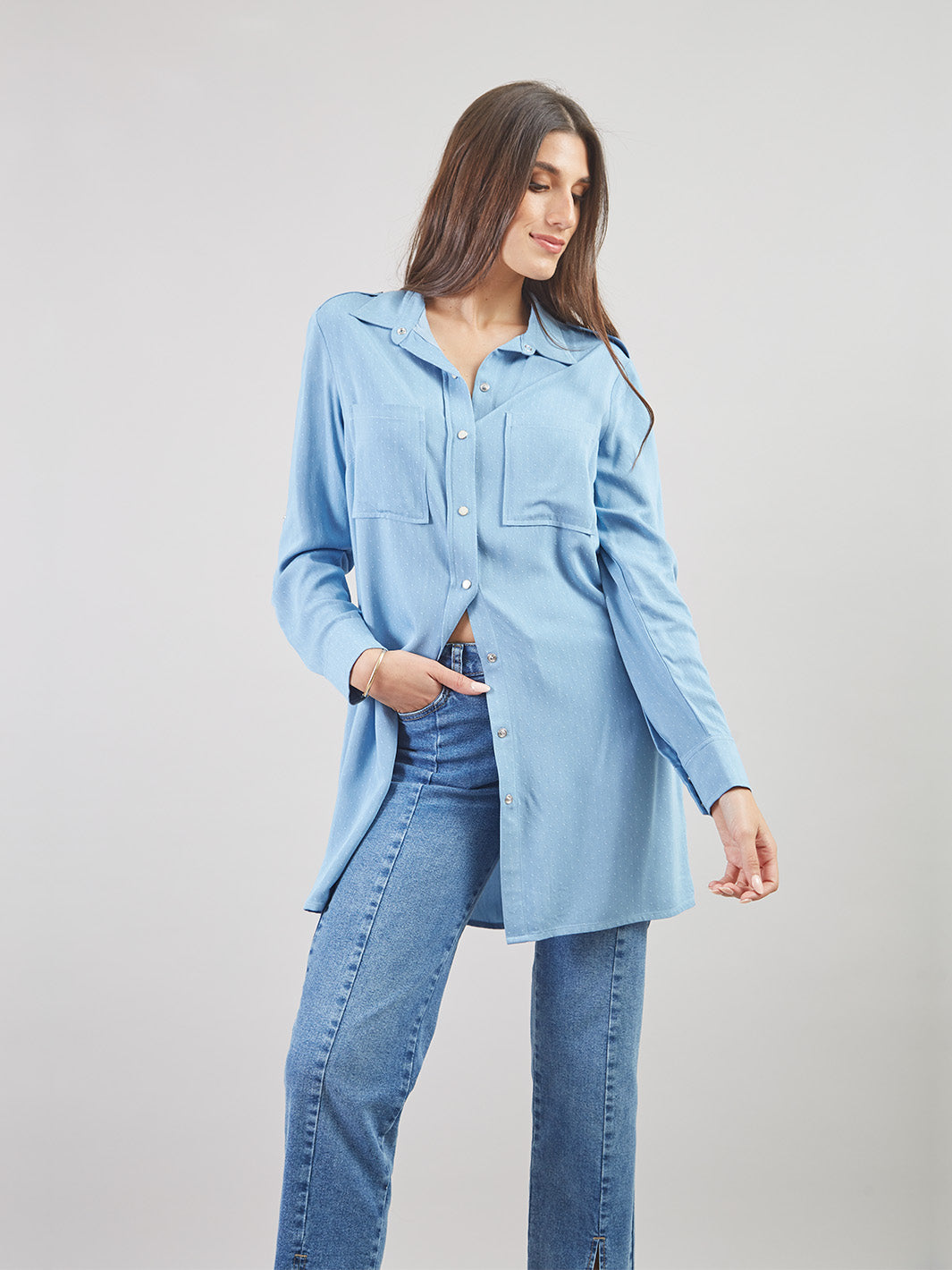 Blusa Manga Larga Bl01255amy