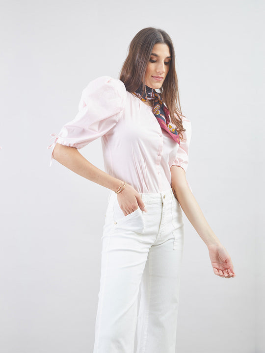 Blusa Mg Al Codo Bl01264pst
