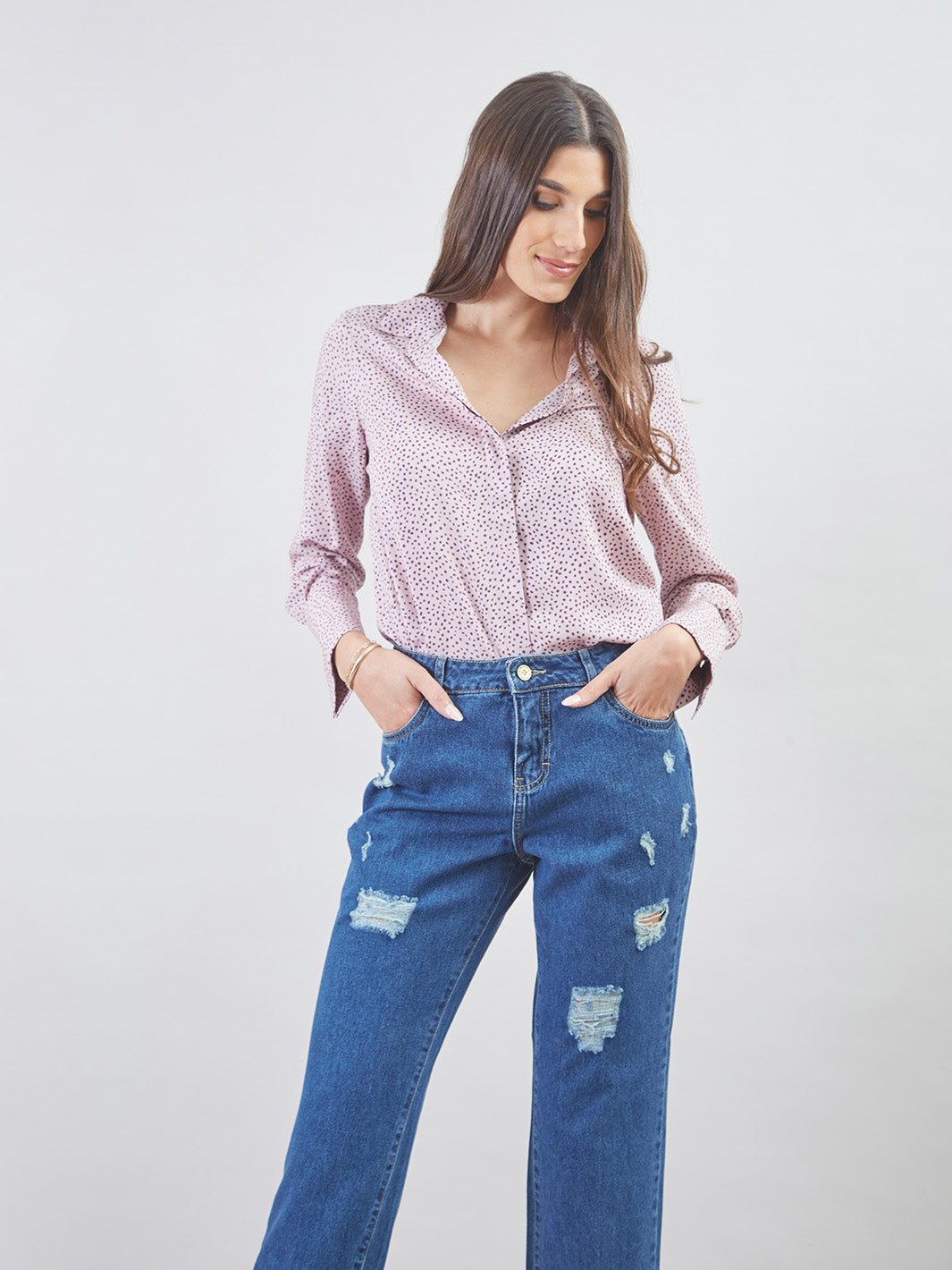 Blusa Manga Larga Bl01275dev