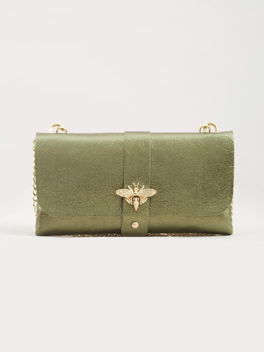 Cartera De Cuero Ca00037ens