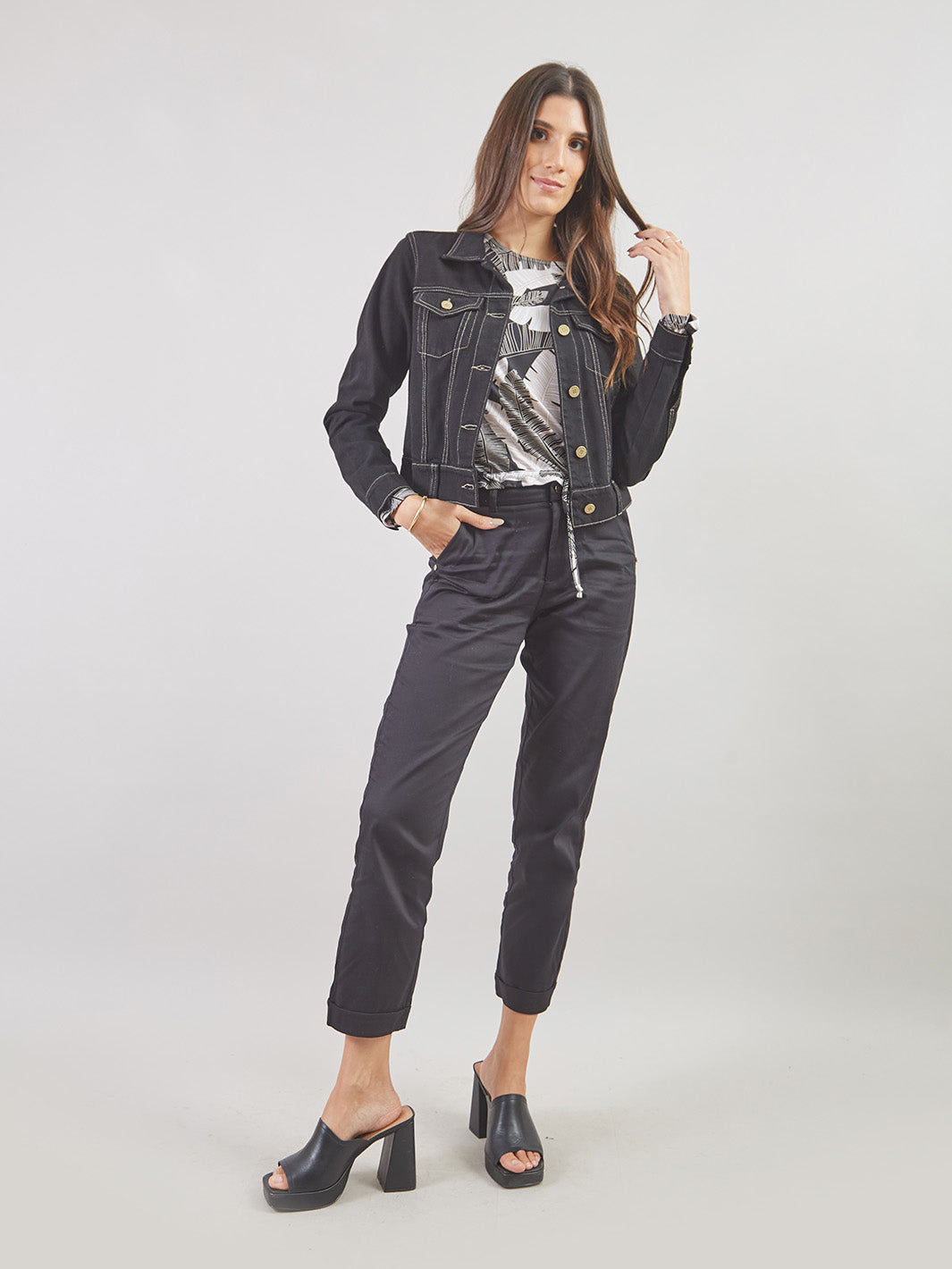 Casaca Jean Ml Jc00168alr