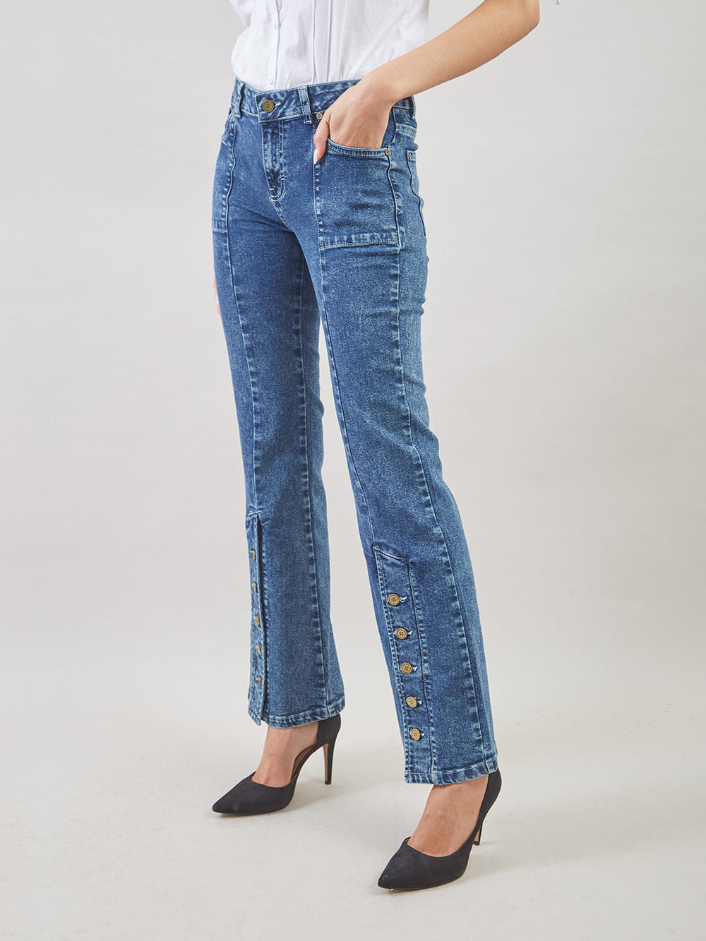 Pantalón Denim Jp00452tym