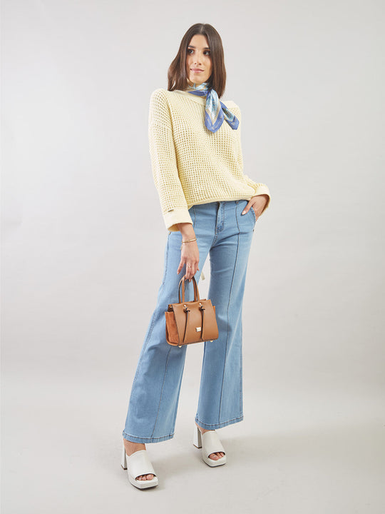 Pantalón Denim Flare Jp00453smc