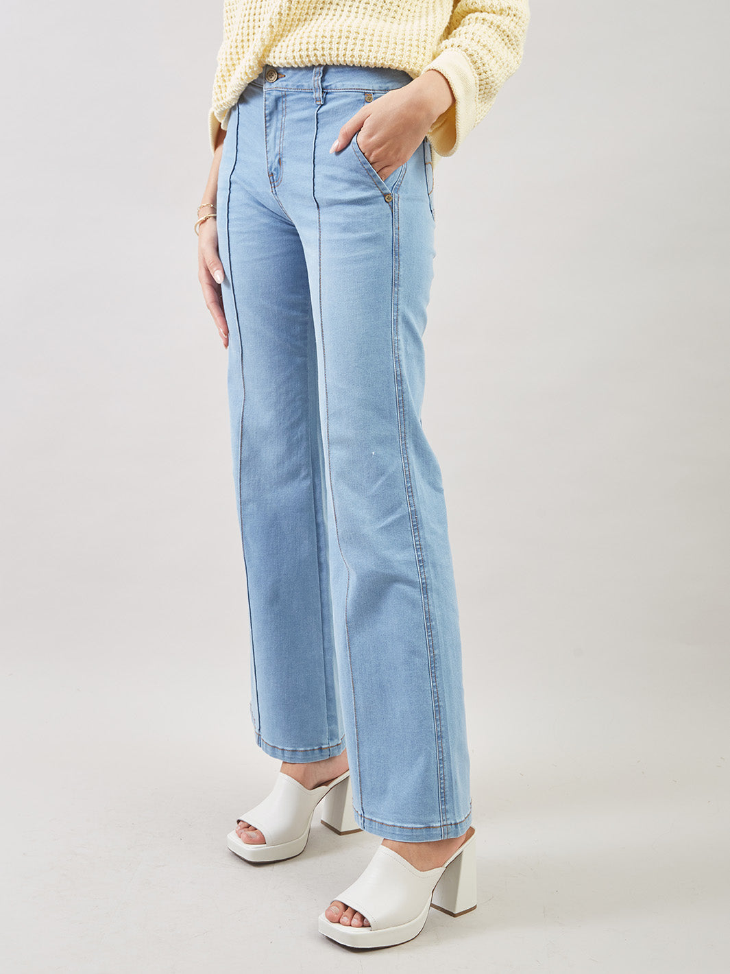 Pantalón Denim Flare Jp00453smc