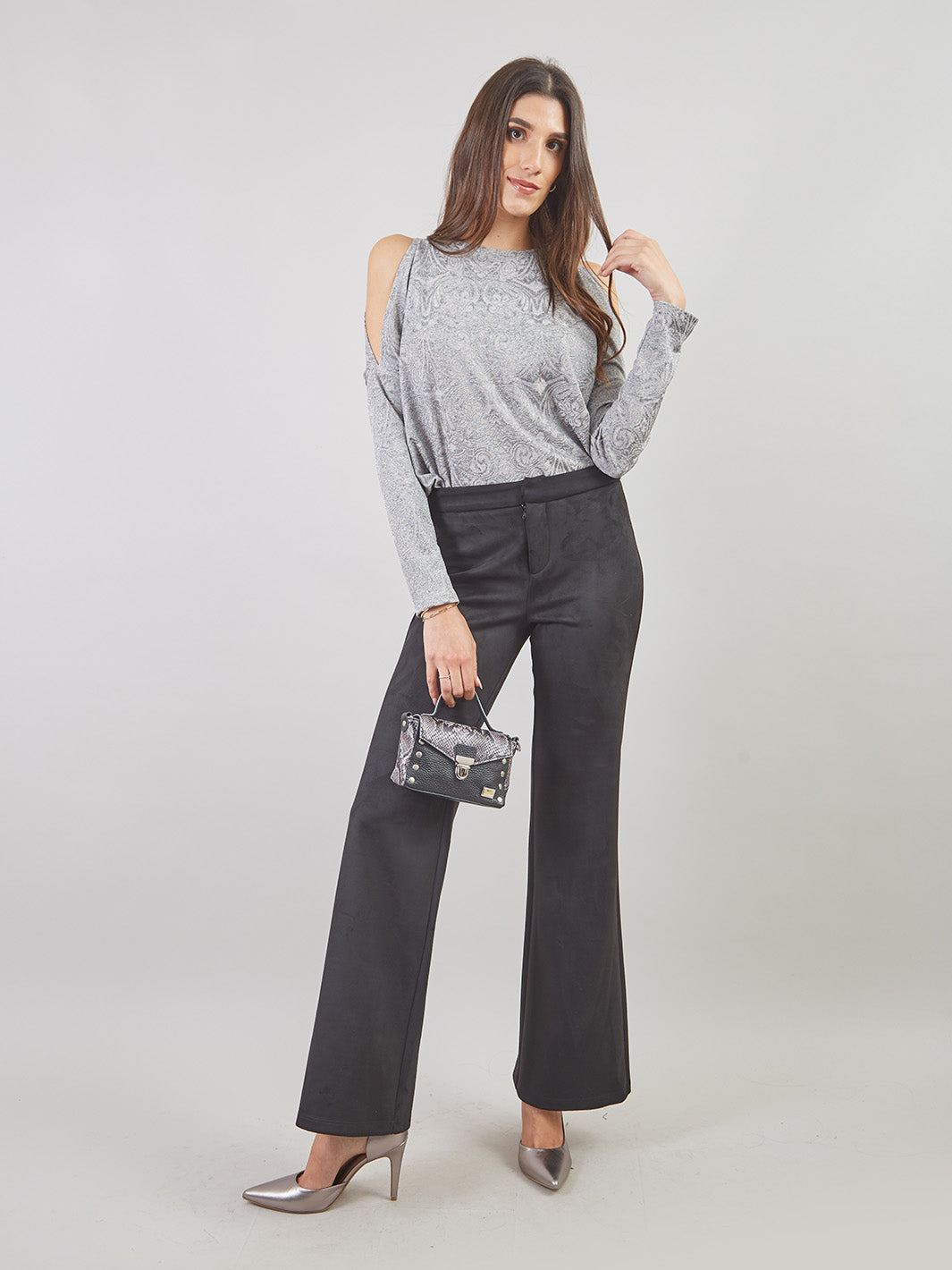 Pantalon Flare Pt00720aid