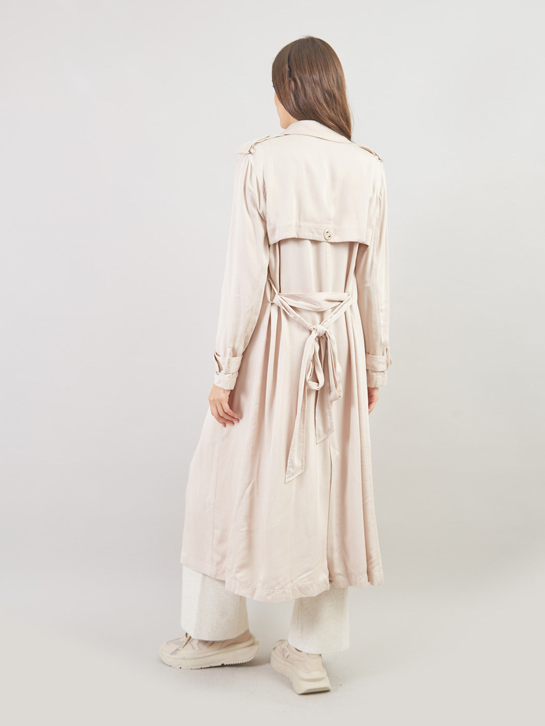 Trench Coat Manga Larga Tc00103slt