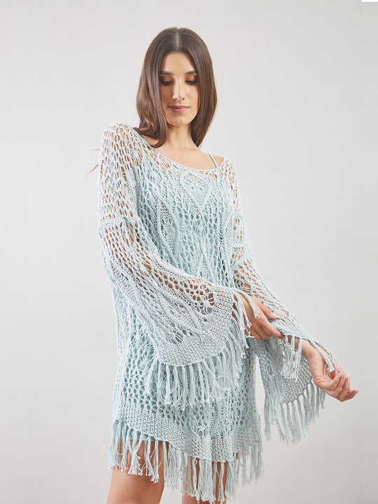 Vestido Manga Larga Vd00810hlo