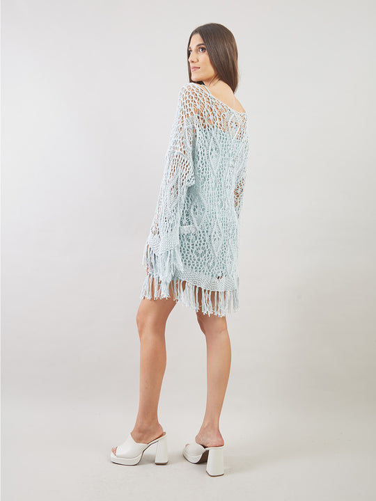 Vestido Manga Larga Vd00810hlo