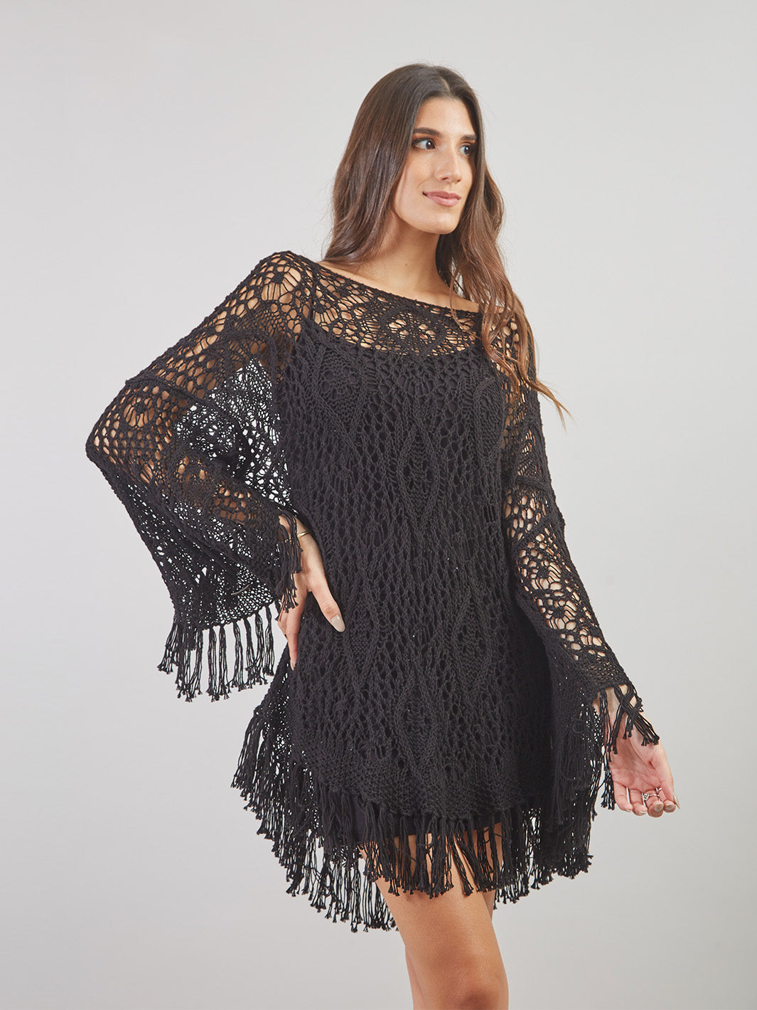 Vestido Manga Larga Vd00810hlo