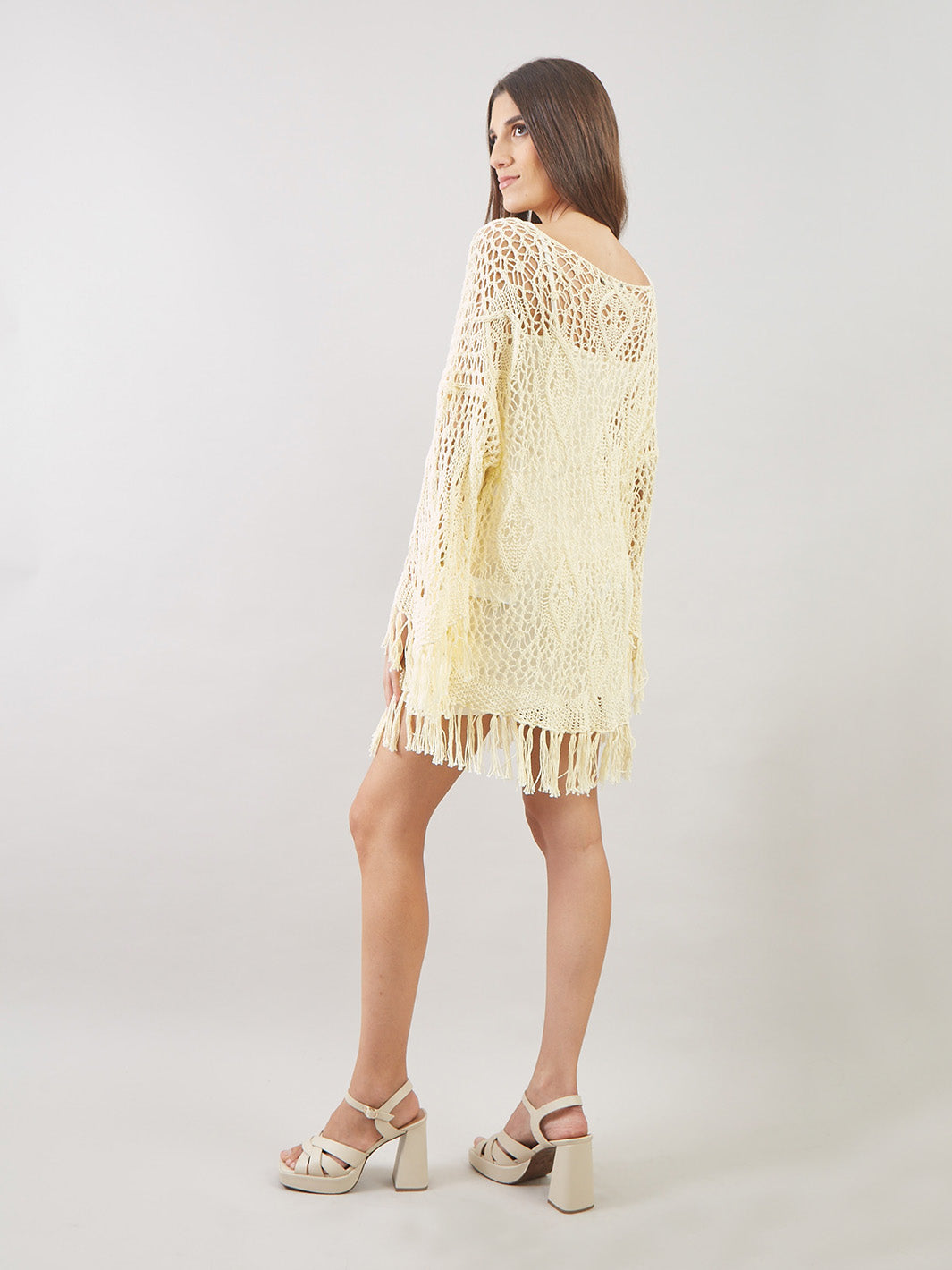 Vestido Manga Larga Vd00810hlo