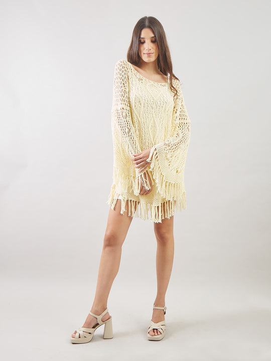 Vestido Manga Larga Vd00810hlo