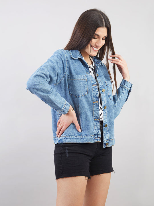 CASACA JEAN RECTA JC00160ALR