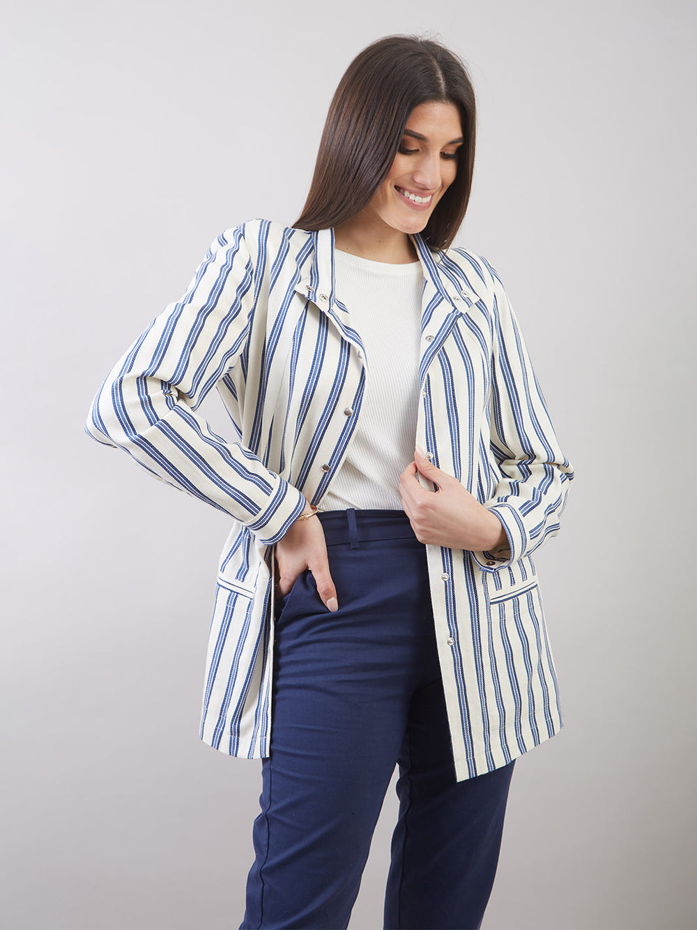 CASACA MANGA LARGA CS00462MEL