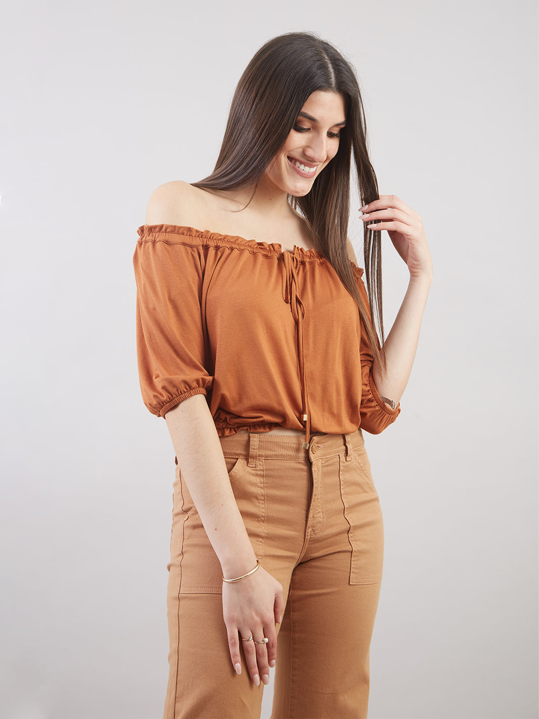 POLO OFF SHOULDER PL01187VST