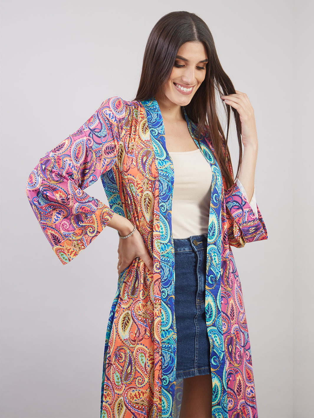 VESTIDO PRINT PATCHWORK VD00779VEE