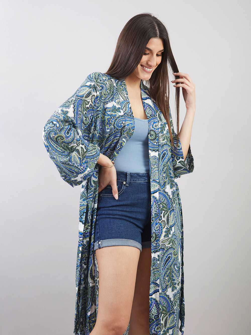 VESTIDO MANGA LARGA VD00780RCR