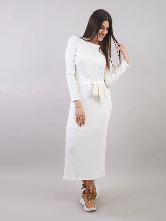 VESTIDO MANGA LARGA VD00784RBY