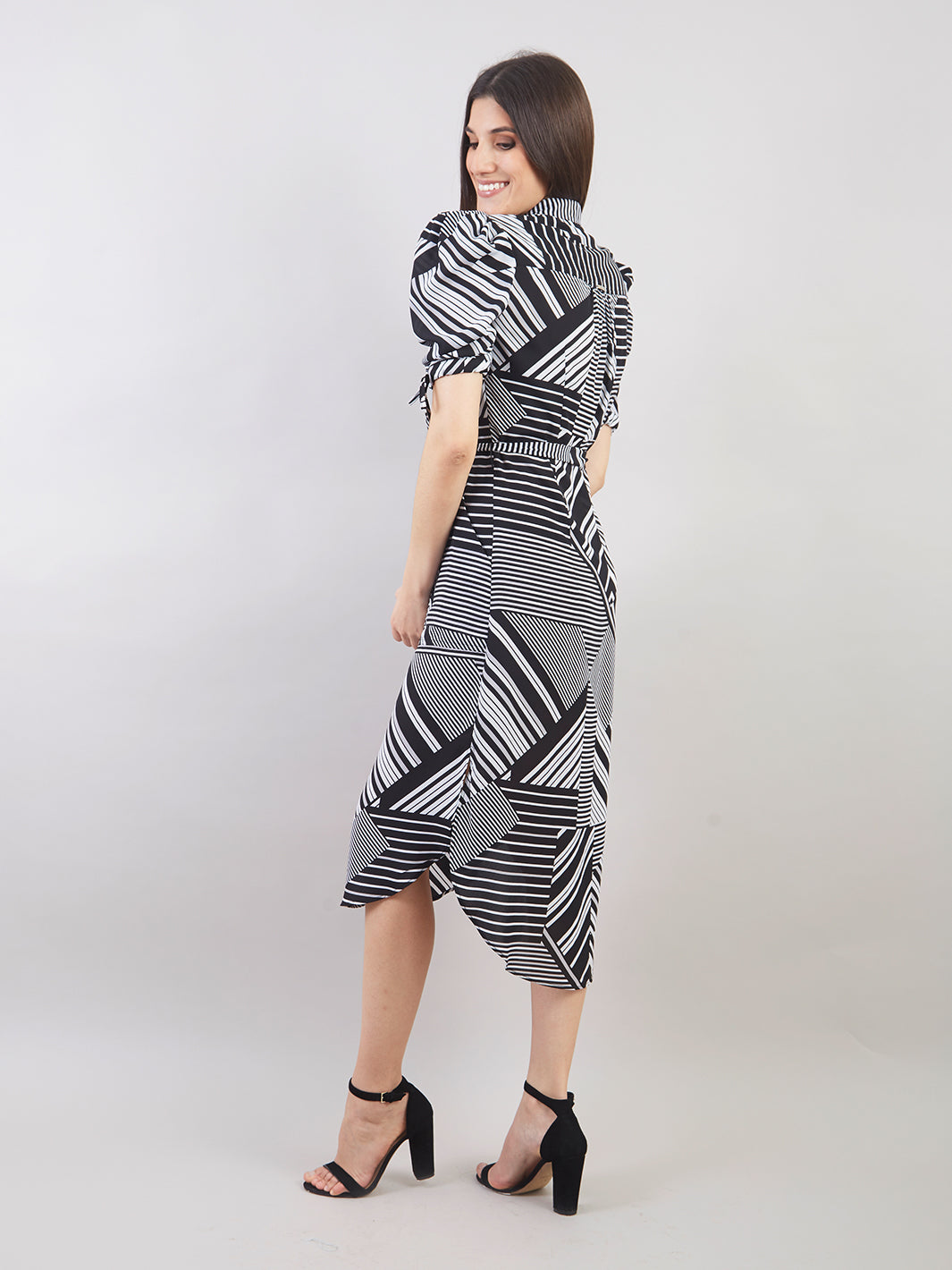 VESTIDO MANGA CORTA VD00788WOD
