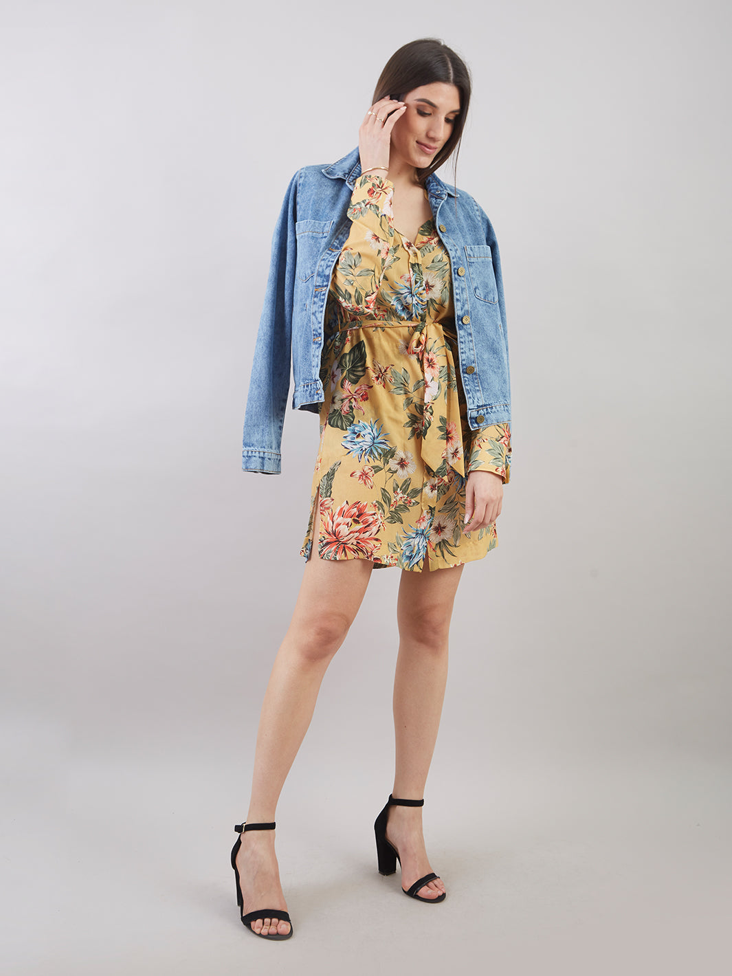 VESTIDO MANGA LARGA VD00790SMP