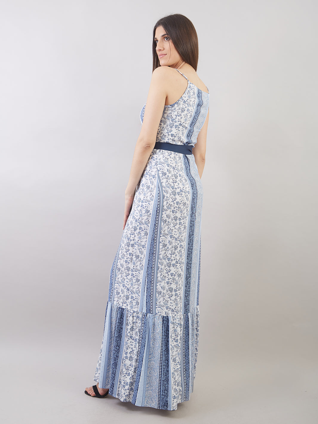 VESTIDO LARGO ENVOLVENTE VD00794ADA