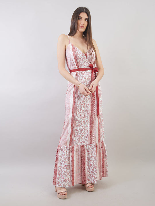 VESTIDO LARGO ENVOLVENTE VD00794ADA