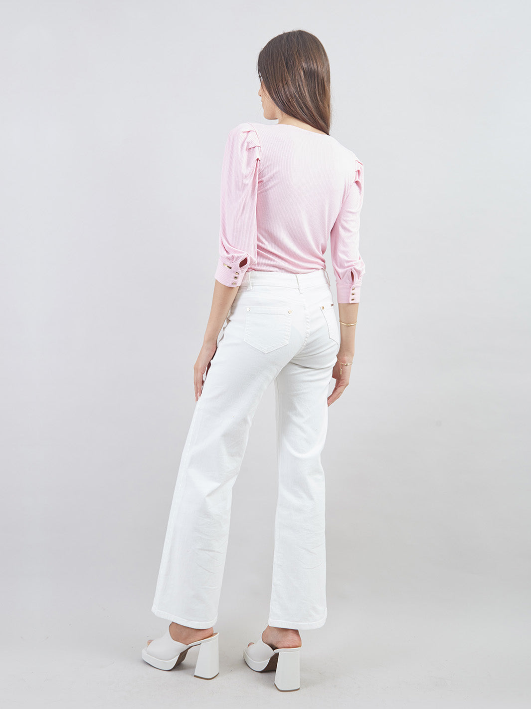 POLO MANGA 3/4 PL01184COR